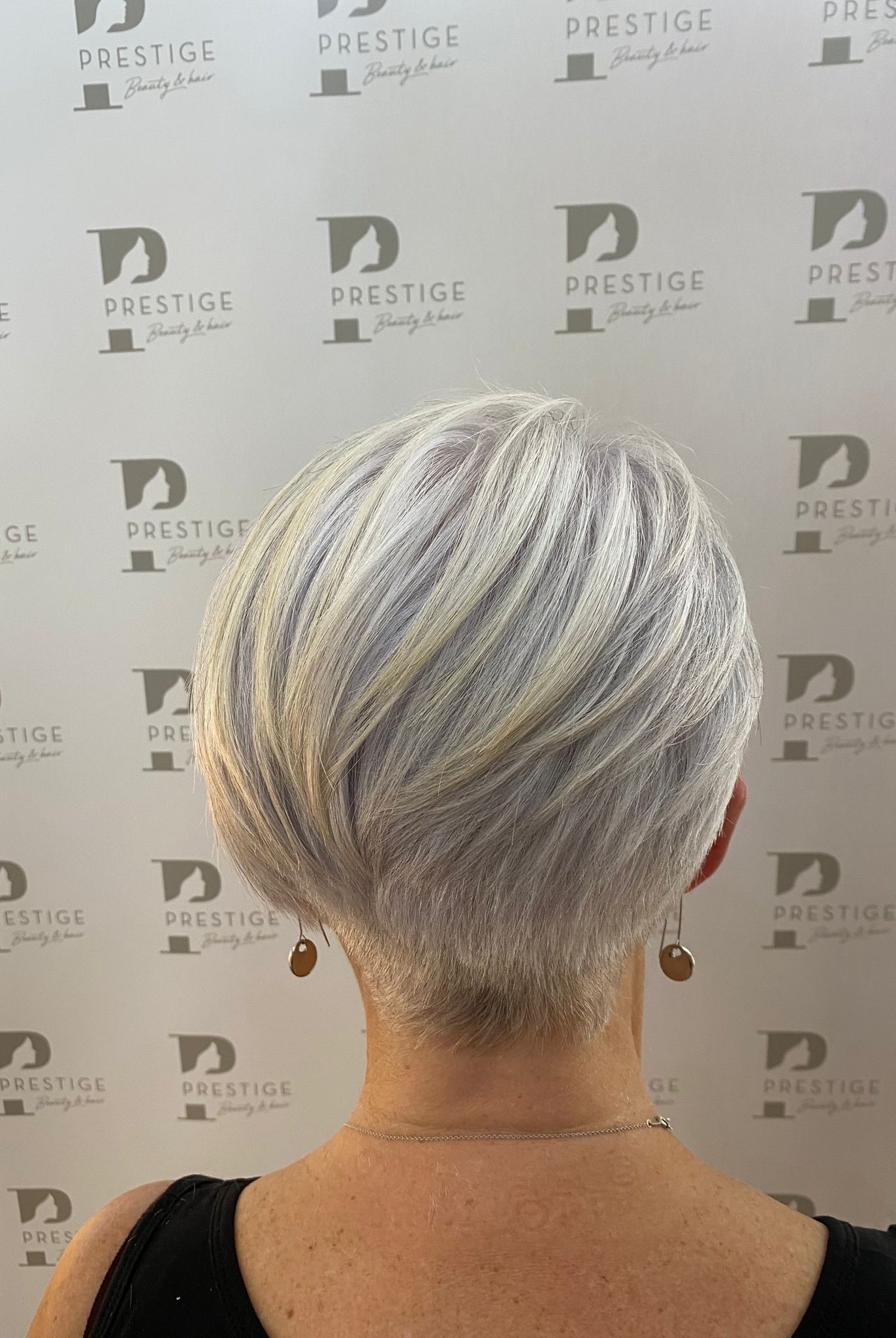 Platinum Blonde Side Bob April 2023